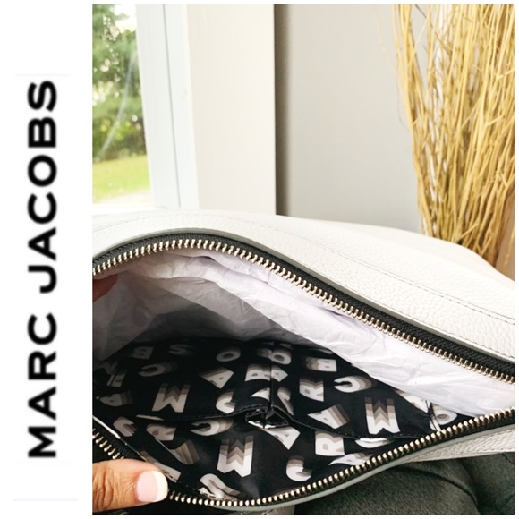 NWT Marc Jacobs genuine leather messenger gray - Picture 11 of 11